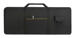 Bärbar elektronisk pianotangentbord med 61 tangenter Gig Bag Case Förvaringshållare 600d tyg