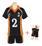 Anime Haikyuu Cosplay Costume Karasuno High School Volleyball Club Hinata Shyouyou Kageyama Tobio Sportswear Tröjor Uniform