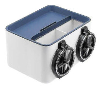 Bil Tissue Box Mugghållare Armstöd Organizer Telefonhållare Vikbar dryckeshållare