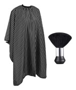 1 Set Barber Cape Hair Klippning Hårstyling Cape Barber Neck Duster Barber Tillbehör