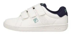 Fila Crosscourt 2 NT barnsneakers - vit/medeltidsblå