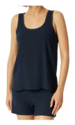 Schiesser Kort Pyjamas Dam Modern Rib - Natural Dye