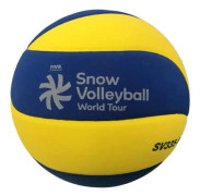 Mikasa SV335-V8 Snowvolleyboll - Gul/Blå - Storlek 5