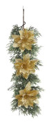 [安德在线] Simulerad julblomsväggbonad