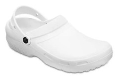 Crocs Specialist II Roomy Fit Vita syntetiska vuxna träskor - 204590 100 [UK M8-W9 US M9-W11]