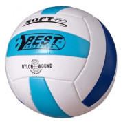 Bästa sportvolleyboll storlek 5 I boll i vit/ljusblå/blå & 18-panelsdesign I högkvalitativ mjuk volleyboll I...