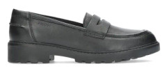 Mocassin - GEOX - J3620C - Svart - Textil - Flicka