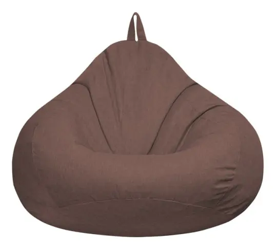 2024 Ny Extra Large Bean Bag chairs Couch sofa Cover Indoor Lazy Lounger For Adults Kids Promotion Price brown