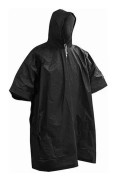 Äkta svart poncho 100% PVC Mc Allister för män