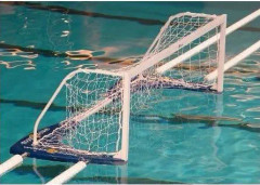 Nät för vattenpolomål Sporti France - vit - TU