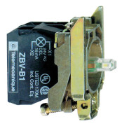 Schneider Electric signalering - ZB4BW0M63 - CUERPO PULS LUM LED 230VCA 2NA AZUL