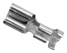 LAPP 63501140 Flatstifthylsa Anslutningsbredd: 6.3 mm Anslutningstjocklek: 0.8 mm 180 ° Oisolerad 100 st