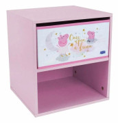 Fun house peppa pig dream sängbord med låda h.36 x b.33 x d.30 cm