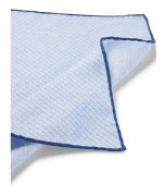 Boss Slips Pocket Square 232 Blå Man
