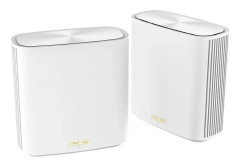 ASUS ZenWiFi XD6 - Wifi-system - (2 routrar) - upp till 5400 kvadratfot - mesh 1GbE - Wi-Fi 6 - Dubbelband
