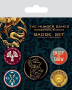 The Hunger Games: The Ballad of Songbirds & Snakes Märke (förpackning med 5 st)