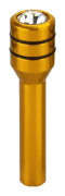 Mångsidiga Dörrhandtag i Aluminiumlegering för Bil, Dörrlåsreglage, Bilinredning, Förbättra Bilens Utseende, Guld - A