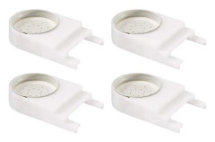 Bimatare 4-pack för enkel installation i bikupor, kompatibel med murar- och plastburkar - Toppmatare eller dispenser med perforerat lock