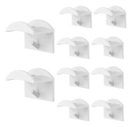 10 Hat Hook, Hat Hooks Wall Mount, Wall Hangers för Baseball Caps