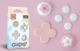 För Switch NS Direction Key Sticker Färgglada Stickers Cat's Paw Joy-Con Button Sticker Handtag