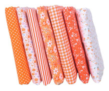 14 tygbunt, bomullstyg blandade mönster, lämplig för DIY sömnad scrapbooking quiltning, 50x50 cm