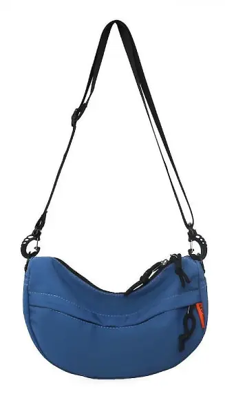 Liten axelväska axelväska bröstväska crossbody-väska vattentät lätt utomhusryggsäck stöldskyddsryggsäck män och kvinnor