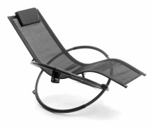 Hopfällbar Rundformad Gungsolstol Rockorb InnovaGoods