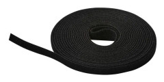 Lanview - Kabelbandsrulle - 10 m x 15 mm - 10 m - svart
