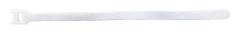 Lanview - Kabelhanteringskardborrerem - 15 cm - vit (paket om 50)