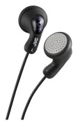 JVC Hörlur F14 Gumy In-Ear Svart