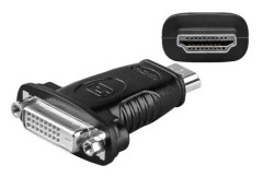 MicroConnect - Videokort - HDMI hane till DVI-D hona
