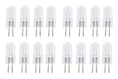 16 220v 35w G5, 3-stifts power Dubbel halogenlampa varm vit