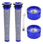 Ersättningsfilter för Dyson V7, V8 Animal Absolute Motorhead dammsugare, 2 Hepa