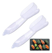 2 st Sushiformar för Onigiri DIY Sushi Maker Form Risboll Bento Pressform för Sushi Restauranger Japanskt Kök Hem Bro Ca