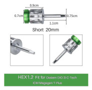 Dentala Universal Implant Moment Skruvmejslar Skiftnyckel Dentala Implant Restoration Tool Kit 10-70ncm
