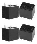 40 st Relä 5 Pin Spdt Sra-12vdc- Dc 12v Coil 20a Universal Pcb New Black