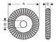 Bahco spånbørste 80x8mm