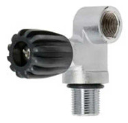 Tecnomar Double Outlet Valve 300 Bar M25 Grå