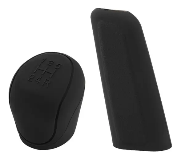 2 st Universal Bil Växelspak Handbroms Skydd Silikon Halkfria Skydd Handbromsskydd-2 st 2pcs