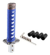 Mode 1 Set Universal Samurai Svärd Fordon Bil Växelspaksknopp Katana Metall-Typ 7 Type 7