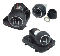 För Audi A3 S3 8L 1.6L 1996 1997 1998 1999 2000 2001 2002 2003 Bil Styling Växelspak Knopp Spak Penna Damask Skydd Krage-12mm R12345 Knopp 12mm R12345 Knob