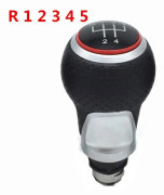 Bilstyling 12mm Växelspaksknopp Damask Stövel Spak Handtag Huvud Dammtätt Skydd För Audi A4 S4 B8 8K A5 8T Q5 8R S Line 2007-2015-R 1 2 3 4 5 Röd R 1 2 3 4 5 Red