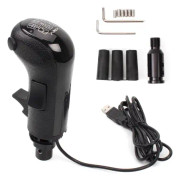 RASTP-PC USB Hög Låg Växel Simulator Växelspaksknopp För Logitech G923 G29 G27 G25 TH8A USB Växelspaksknopp För ATS ETS2 HB043-Svart Black