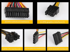 JBON 500WS ATX 12V Computer Power Supply With 12cm Fan
