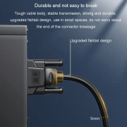 JINGHUA VGA3+6 Computer Monitor Screen Connection Cable VGA Display Connection Wire, Size: 1.5m(Black)