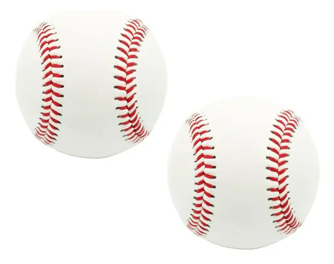 9 tum Baseball Tävling i äkta läder Baseball Äkta läder Träning Ball Pitching Batting Training