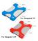 2 PCS Mobile Hard Drive Silicone Protective Case For Seagate 4 / 5T (Black)