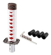 Mode 1 Set Universal Samurai Svärd Fordon Bil Växelspaksknopp Katana Metall-Typ 5 Type 5