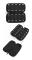 Neoprene U Disk Storage Bag Cover, Bag Size: 20x9cm(Black)