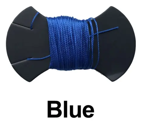 (Blå Tråd) Handsömnad Bilratt Skydd Volant Fläta För Subaru Forester 2005-2008 Impreza 2005-2007 (WRX STI) Outback 2005-2007 Blue Thread